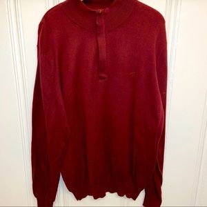 Southern Point Co. Quarter zip Alpaca Sweater